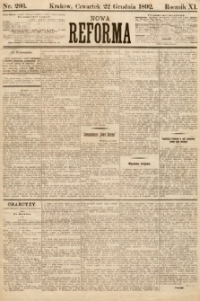 Nowa Reforma. 1892, nr 293