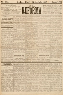 Nowa Reforma. 1892, nr 294