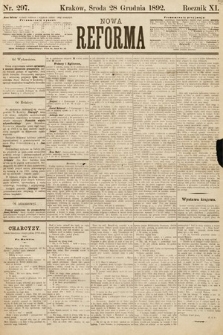 Nowa Reforma. 1892, nr 297