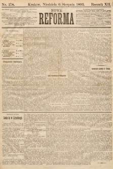 Nowa Reforma. 1893, nr 178