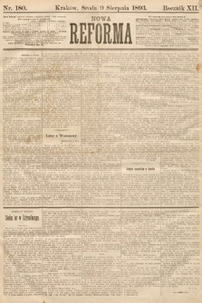 Nowa Reforma. 1893, nr 180