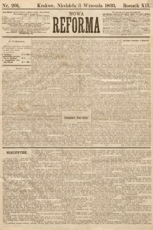 Nowa Reforma. 1893, nr 201