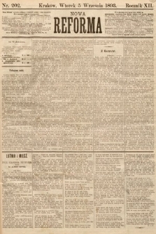 Nowa Reforma. 1893, nr 202