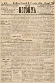 Nowa Reforma. 1893, nr 204