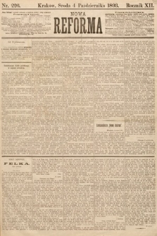 Nowa Reforma. 1893, nr 226