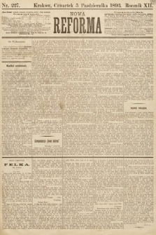 Nowa Reforma. 1893, nr 227