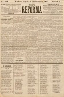 Nowa Reforma. 1893, nr 228