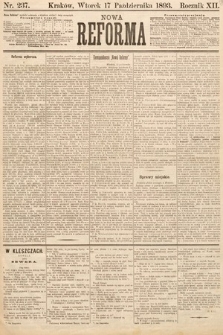 Nowa Reforma. 1893, nr 237