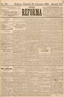 Nowa Reforma. 1893, nr 271