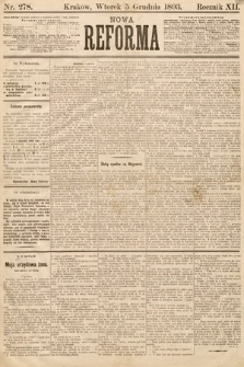 Nowa Reforma. 1893, nr 278