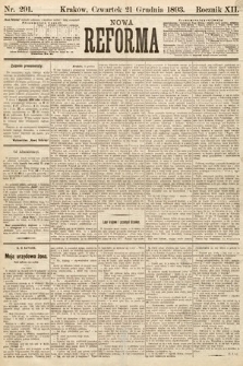 Nowa Reforma. 1893, nr 291