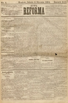 Nowa Reforma. 1894, nr 4