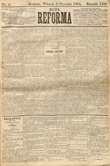 Nowa Reforma. 1894, nr 5