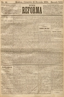 Nowa Reforma. 1894, nr 13