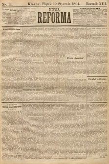 Nowa Reforma. 1894, nr 14