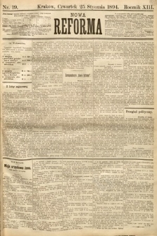 Nowa Reforma. 1894, nr 19