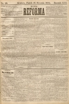 Nowa Reforma. 1894, nr 20