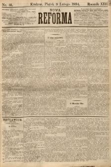 Nowa Reforma. 1894, nr 31