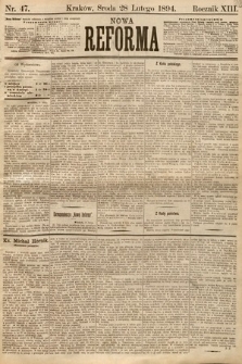 Nowa Reforma. 1894, nr 47