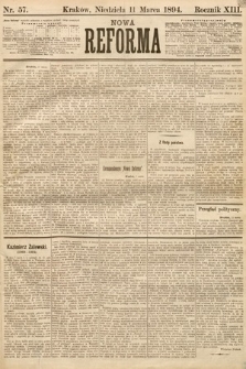 Nowa Reforma. 1894, nr 57