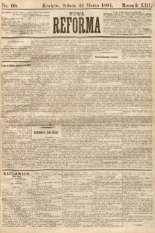 Nowa Reforma. 1894, nr 68