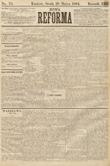 Nowa Reforma. 1894, nr 70
