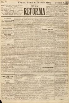 Nowa Reforma. 1894, nr 77