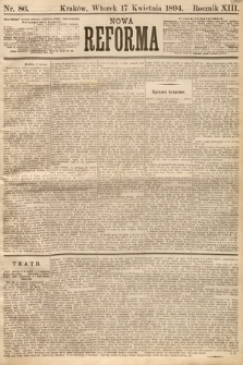 Nowa Reforma. 1894, nr 86