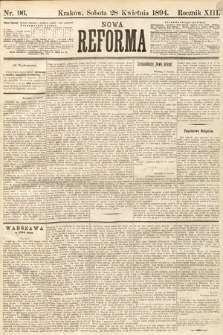Nowa Reforma. 1894, nr 96