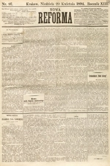 Nowa Reforma. 1894, nr 97