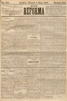 Nowa Reforma. 1894, nr 103