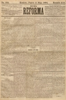 Nowa Reforma. 1894, nr 105