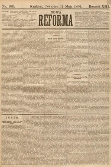 Nowa Reforma. 1894, nr 109