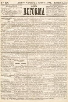 Nowa Reforma. 1894, nr 126