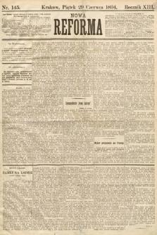 Nowa Reforma. 1894, nr 145