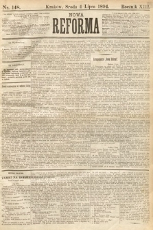 Nowa Reforma. 1894, nr 148