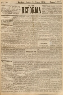 Nowa Reforma. 1894, nr 157