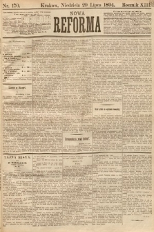 Nowa Reforma. 1894, nr 170
