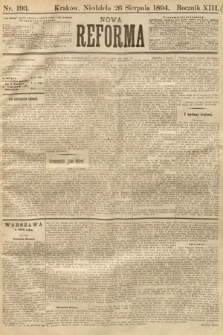 Nowa Reforma. 1894, nr 193