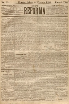 Nowa Reforma. 1894, nr 204
