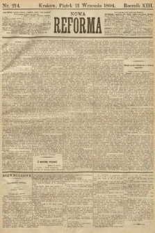 Nowa Reforma. 1894, nr 214