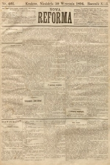 Nowa Reforma. 1894, nr 222