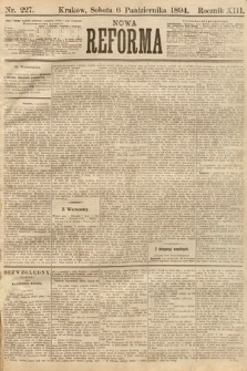 Nowa Reforma. 1894, nr 227