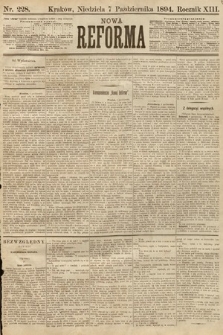 Nowa Reforma. 1894, nr 228