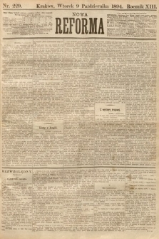 Nowa Reforma. 1894, nr 229