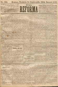 Nowa Reforma. 1894, nr 234