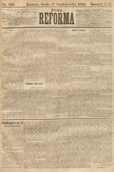 Nowa Reforma. 1894, nr 236
