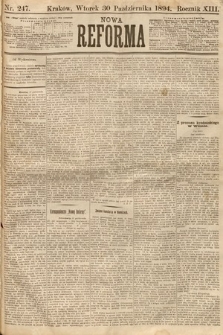 Nowa Reforma. 1894, nr 247