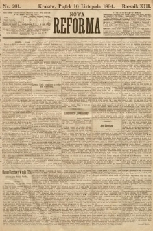 Nowa Reforma. 1894, nr 261