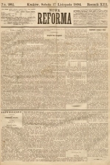 Nowa Reforma. 1894, nr 262